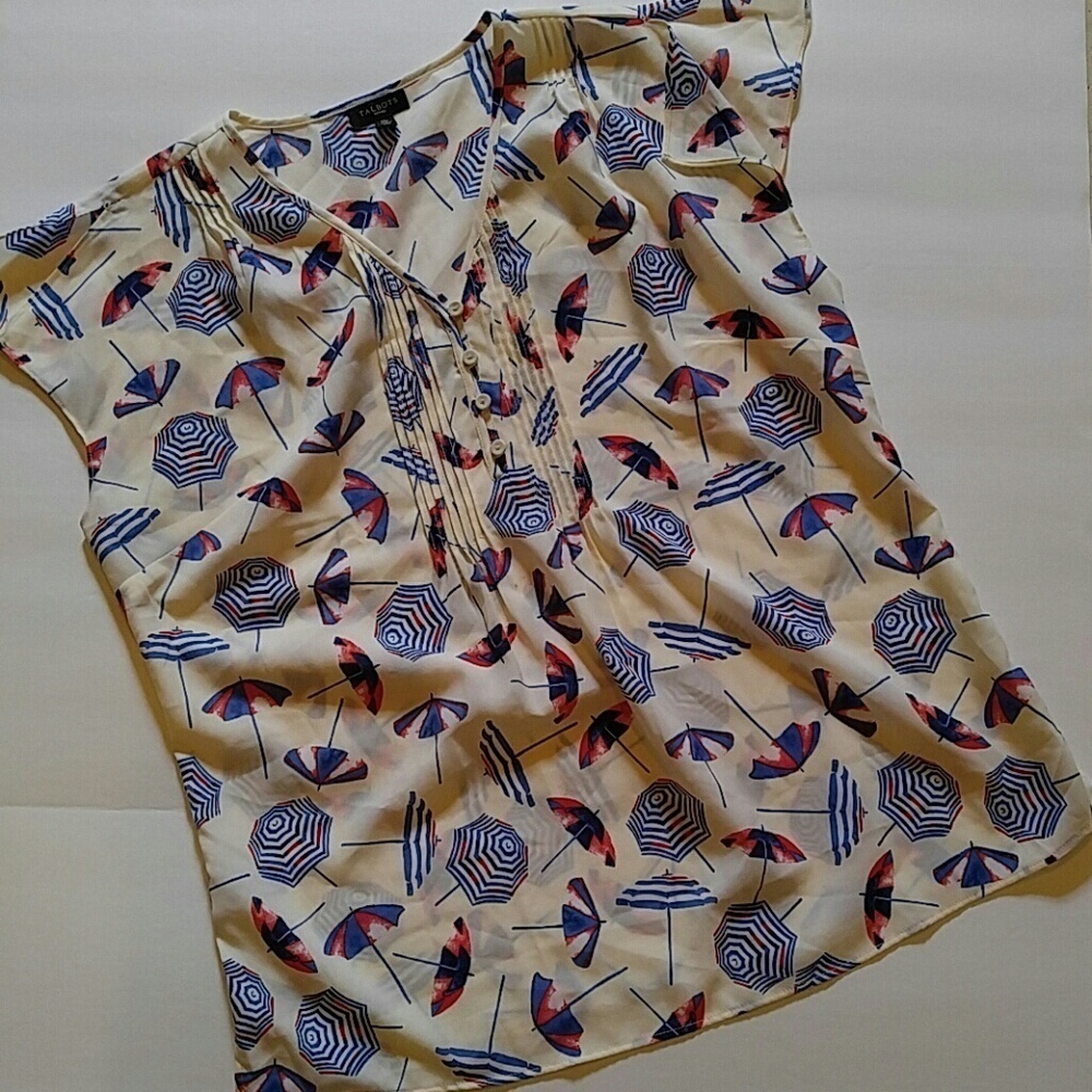 Talbots Umbrella Top Polyester PM CUTE!